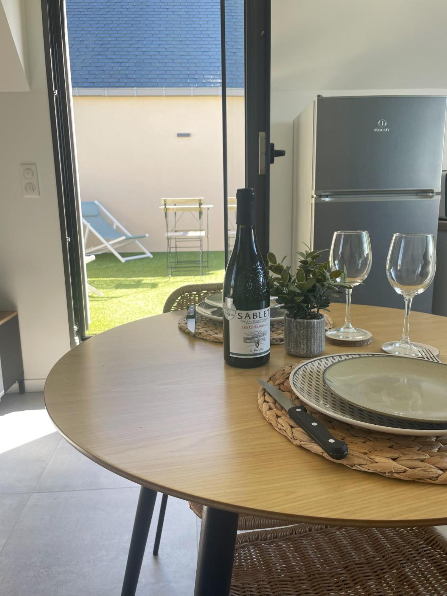 Studio Avec Terrasse Proche De La Mer ランシュー エクステリア 写真
